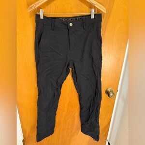 Gerry Weber Men's insulated black pants